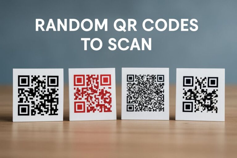 Random QR Codes to Scan