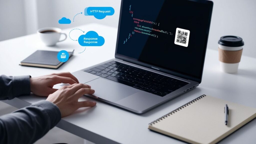 Random QR Code Generator API