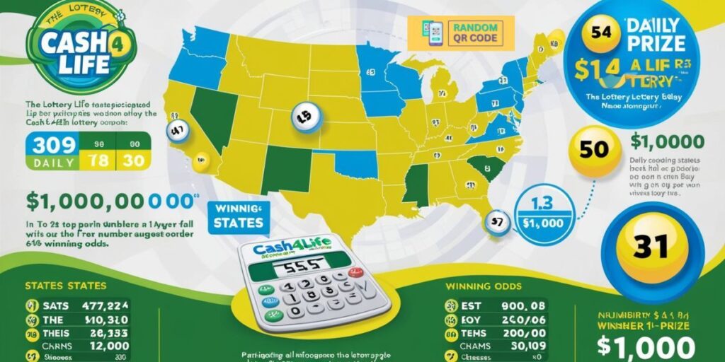 Random Cash4Life Number Generator