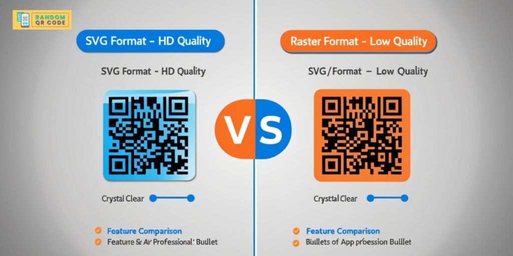 Random QR Code SVG