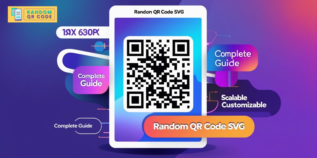 Random QR Code SVG